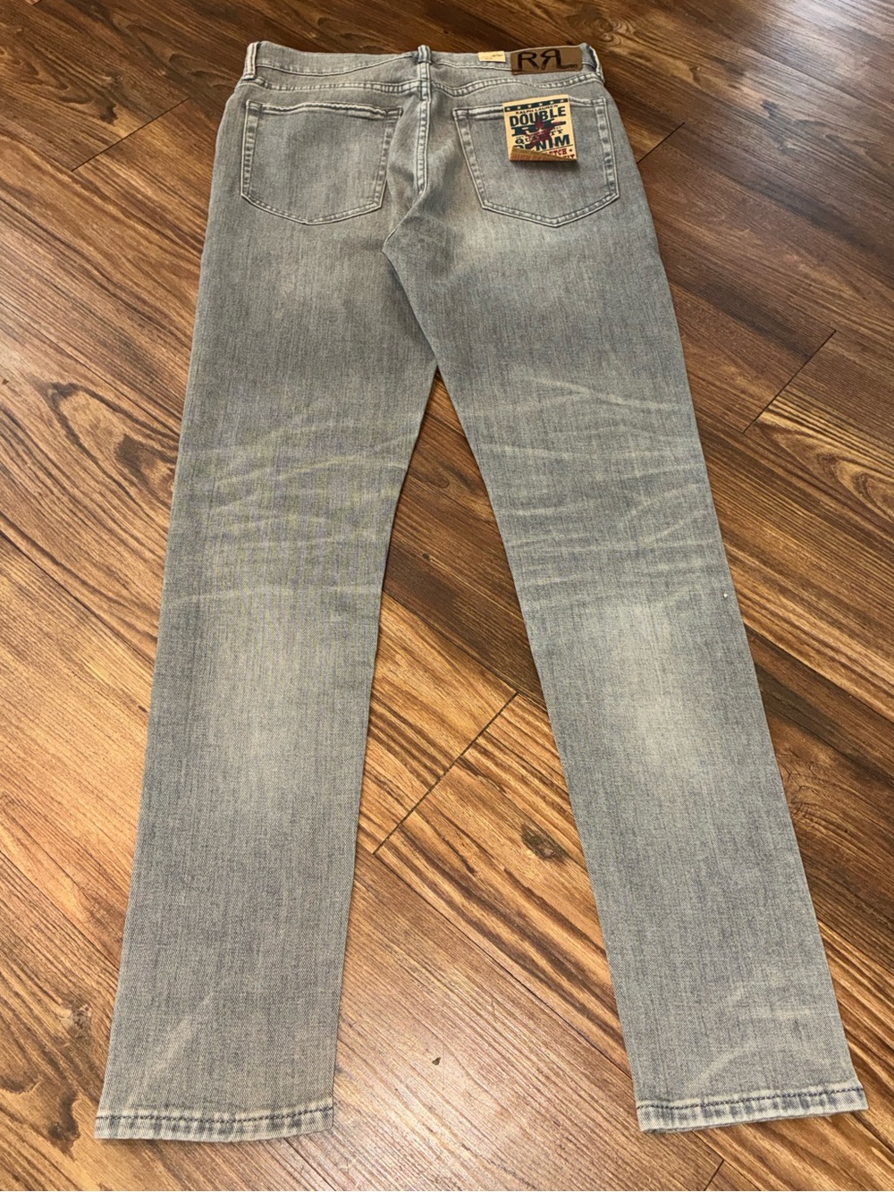 RRL Gray High Skinny Strech Fit - Picture 12 of 16
